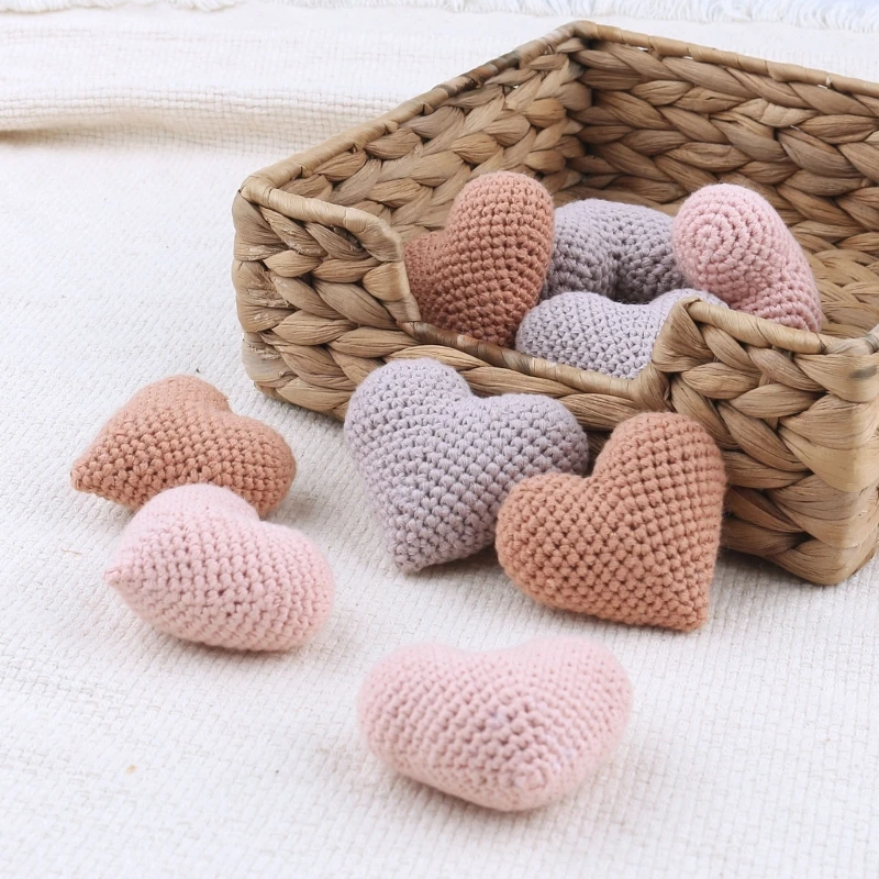 Small Knitting Beads Cute Hearted-shaped Crochet Knitting Beads Baby Pacifier
Small Knitting Beads Cute Hearted-shaped Crochet Knitting Beads Baby Pacifier