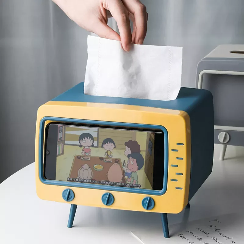 Creative Radio Tissue Boxes Mobile Phone Holder Nordic Home Decoration Napkin Holder Storage Box Living Room Decor Phone Stand
Creative Radio Tissue Boxes Mobile Phone Holder Nordic Home Decoration Napkin Holder Storage Box Living Room Decor Phone Stand