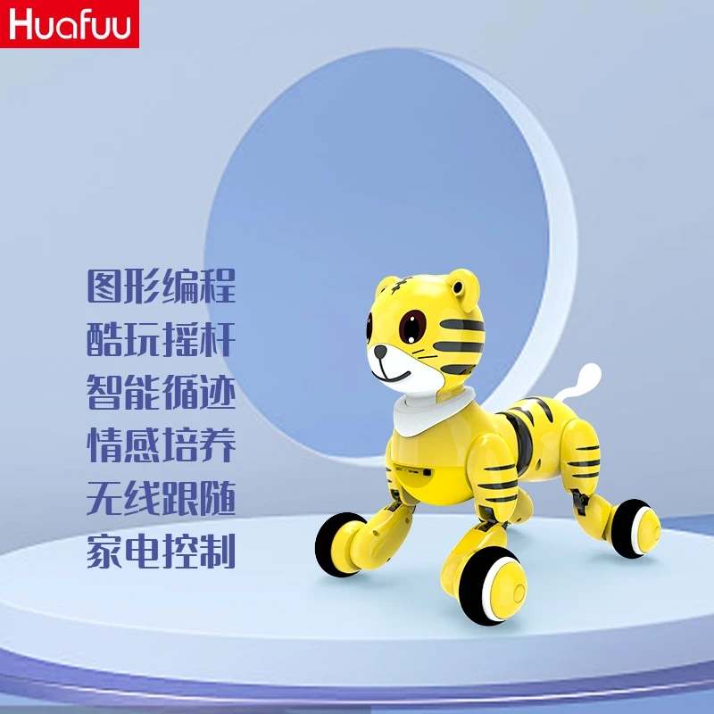 Early Education Robot Intelligent Programming Robot Bionic Machine Tiger Children's Toy Tiger Year Birthday Gift for Friends
Early Education Robot Intelligent Programming Robot Bionic Machine Tiger Children's Toy Tiger Year Birthday Gift for Friends