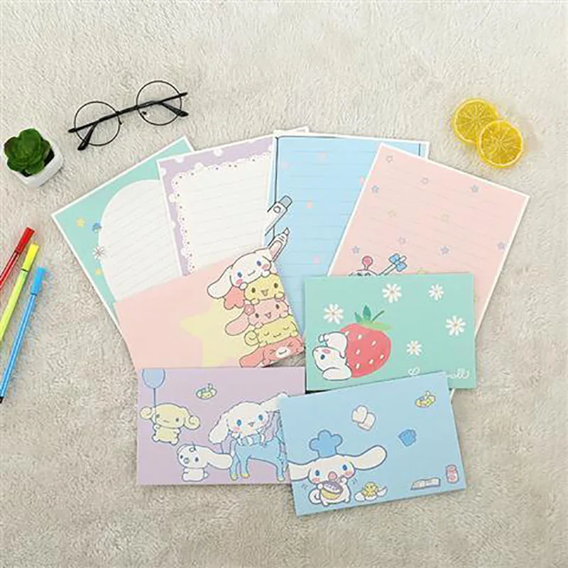 Kawaii Sanrio Набор конвертов милый Коричный мультяшный аниме конверт буквы набор игрушек для девочек Подарки
Kawaii Sanrio Набор конвертов милый Коричный мультяшный аниме конверт буквы набор игрушек для девочек Подарки