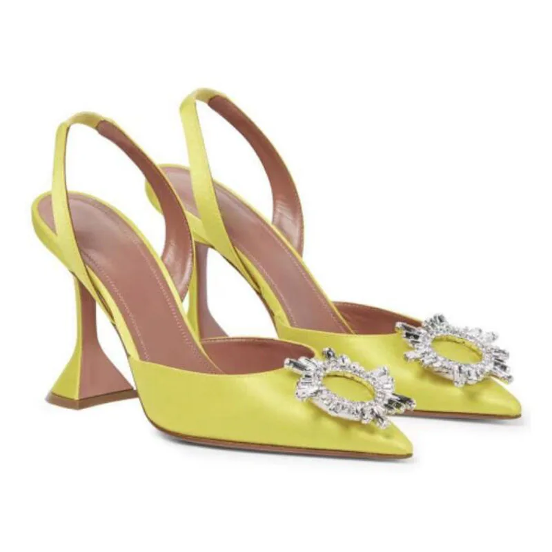 New 2022 Star Style Women Elegant Pointed Toe Slingback Summer Office Lady Shoes Fashion High Heels Gladiator Sandals
New 2022 Star Style Women Elegant Pointed Toe Slingback Summer Office Lady Shoes Fashion High Heels Gladiator Sandals