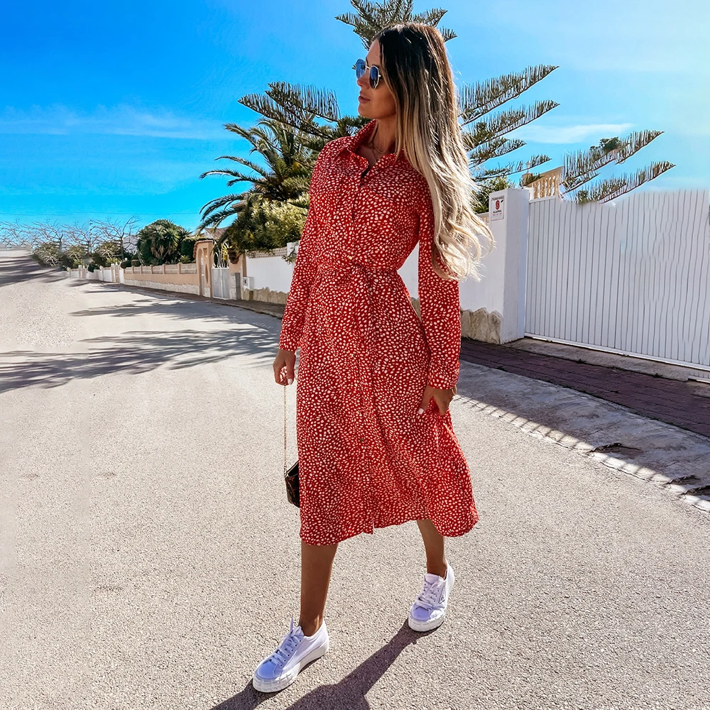 Long Sleeve Chiffon Shirt Dress Women 2022 Spring Fashion Square Neck Single Breasted Lace-Up Floral Casual Dresses Robe Femme
Long Sleeve Chiffon Shirt Dress Women 2022 Spring Fashion Square Neck Single Breasted Lace-Up Floral Casual Dresses Robe Femme