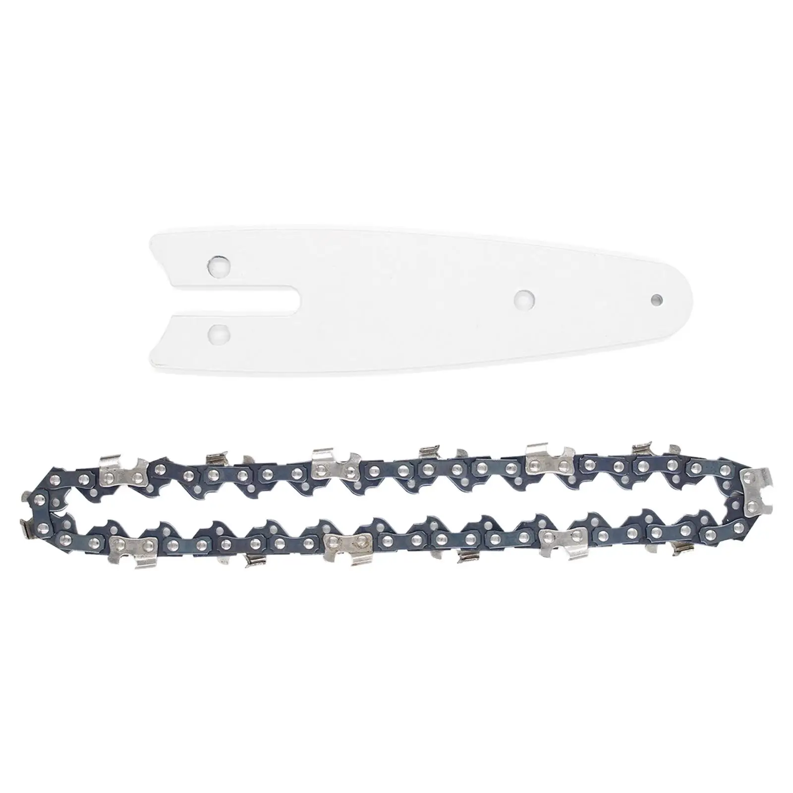 2 Pieces Sharp Chains and Guides Set Tool Handheld Portable DIY Accs Power Durable Electric Pruning Mini for Branch Gardening
2 Pieces Sharp Chains and Guides Set Tool Handheld Portable DIY Accs Power Durable Electric Pruning Mini for Branch Gardening