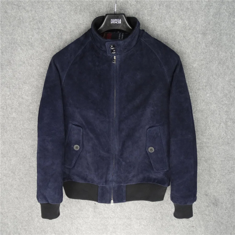 high 2023 quality new luxury brand real British G9 type Suede jacket.quality thick cowhide coat.men casual genuine leather cloth
high 2023 quality new luxury brand real British G9 type Suede jacket.quality thick cowhide coat.men casual genuine leather cloth