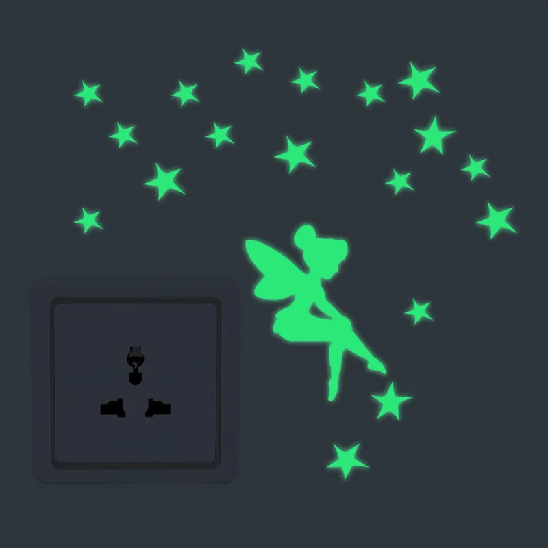 7pcs Luminous Switch Sticker Cartoon Cat Fairy Glow In The Dark Wall Stickers Light Wall Stickers Home Children's Room Decor
7pcs Luminous Switch Sticker Cartoon Cat Fairy Glow In The Dark Wall Stickers Light Wall Stickers Home Children's Room Decor