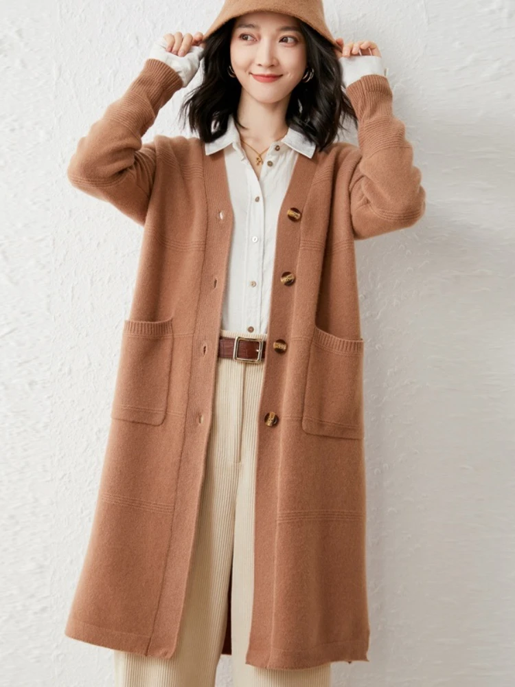 Cardigan Women 2022 New Autumn Winter Fashion Long Loose Oversized Cardigan Straight Tube Streetwear Women's Coat Sweater
Cardigan Women 2022 New Autumn Winter Fashion Long Loose Oversized Cardigan Straight Tube Streetwear Women's Coat Sweater