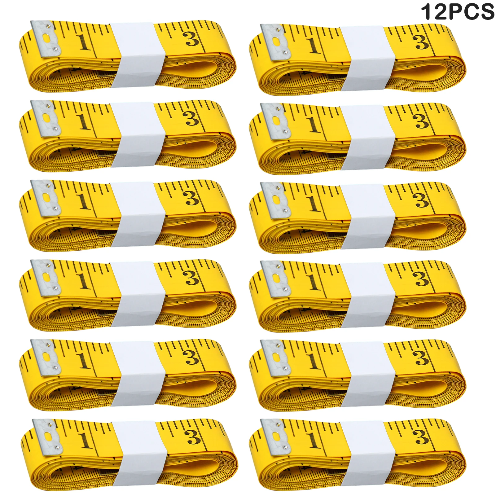 12pcs Weight Loss Dual Scale For Body Wrist Strap Precise Durable Thickened Student Tape Measure Sturdy Professional Soft Pocket
12pcs Weight Loss Dual Scale For Body Wrist Strap Precise Durable Thickened Student Tape Measure Sturdy Professional Soft Pocket