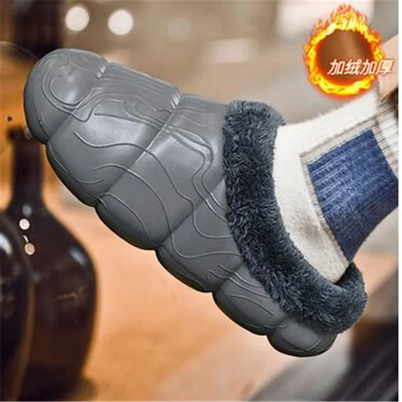 Men Home Cotton Slippers New Fashion Winter Anti Slip Indoor Waterproof Slippers Outdoor Casual Flat Bottom Warm Cotton Shoes
Men Home Cotton Slippers New Fashion Winter Anti Slip Indoor Waterproof Slippers Outdoor Casual Flat Bottom Warm Cotton Shoes