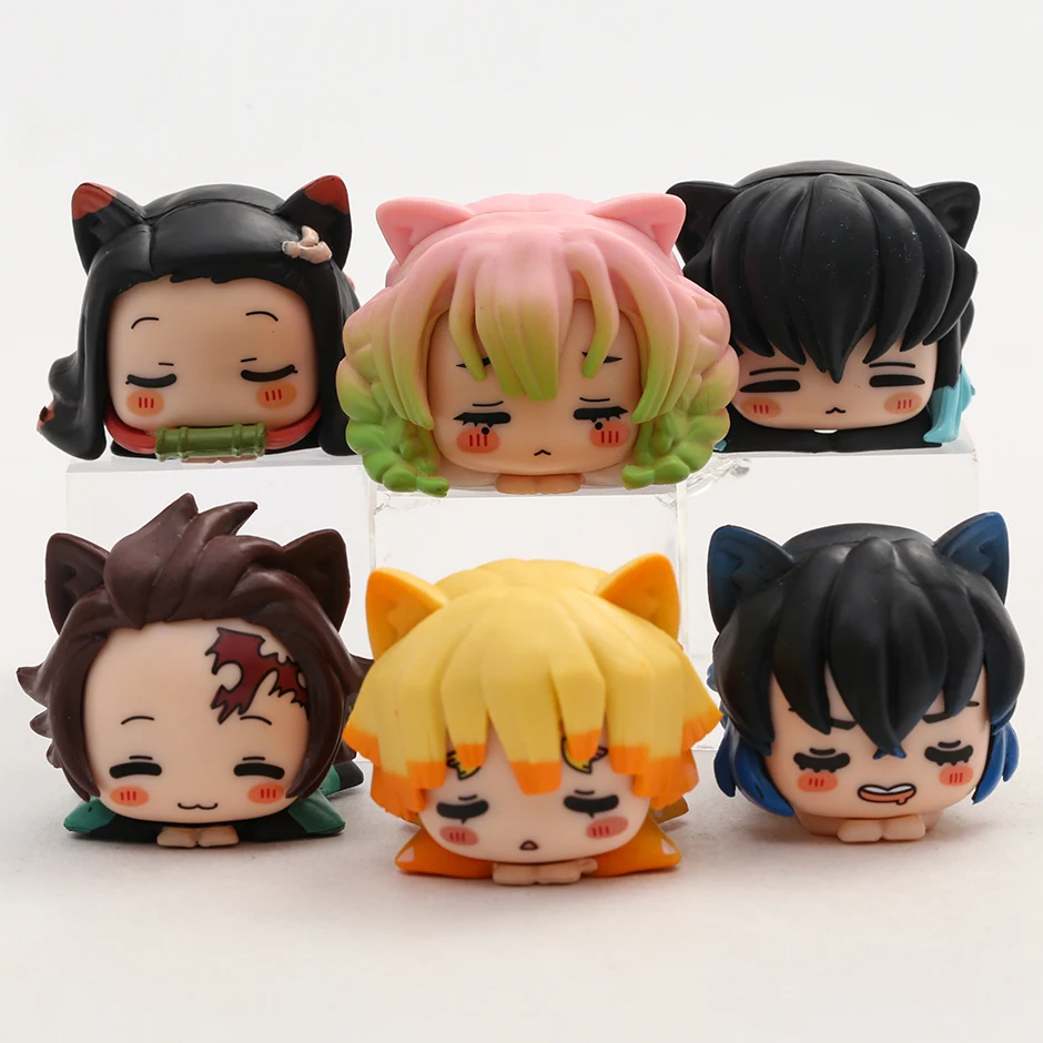 Demon Slayer Kimetsu no Yaiba Ohiruneko Q Version Figures Model Toys Dolls Gift Set of 6
Demon Slayer Kimetsu no Yaiba Ohiruneko Q Version Figures Model Toys Dolls Gift Set of 6