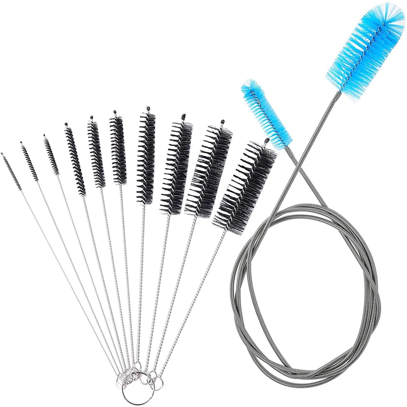 Aquarium Filter Brush Set, Flexible Double Ended Bristles Hose Pipe Cleaner With Stainless Steel Long Cleaning Brush
Aquarium Filter Brush Set, Flexible Double Ended Bristles Hose Pipe Cleaner With Stainless Steel Long Cleaning Brush