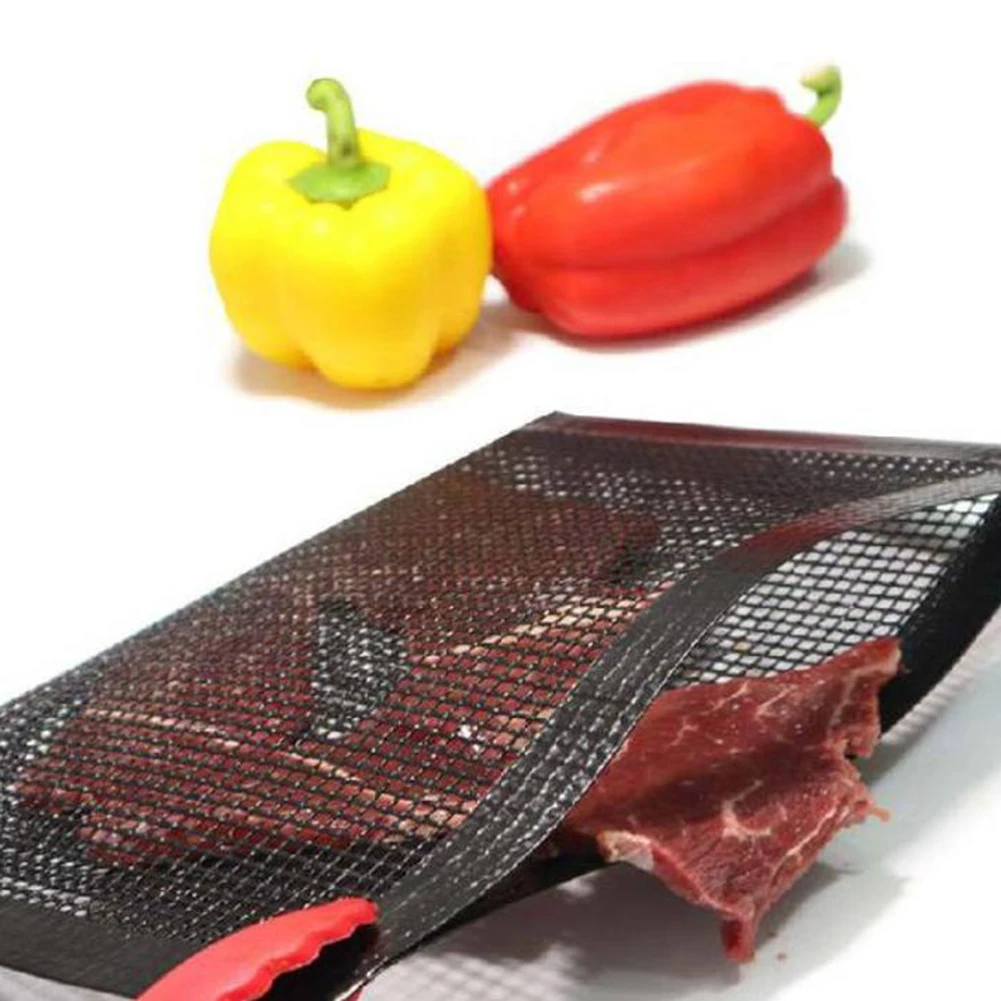 Outdoor Living PEFE BBQ Tools Glass Fiber BBQ Mesh Bags Grill Mats Outdoor Camping 2PCS BBQ Black Cooking Pads Grilling Mesh Bag
Outdoor Living PEFE BBQ Tools Glass Fiber BBQ Mesh Bags Grill Mats Outdoor Camping 2PCS BBQ Black Cooking Pads Grilling Mesh Bag