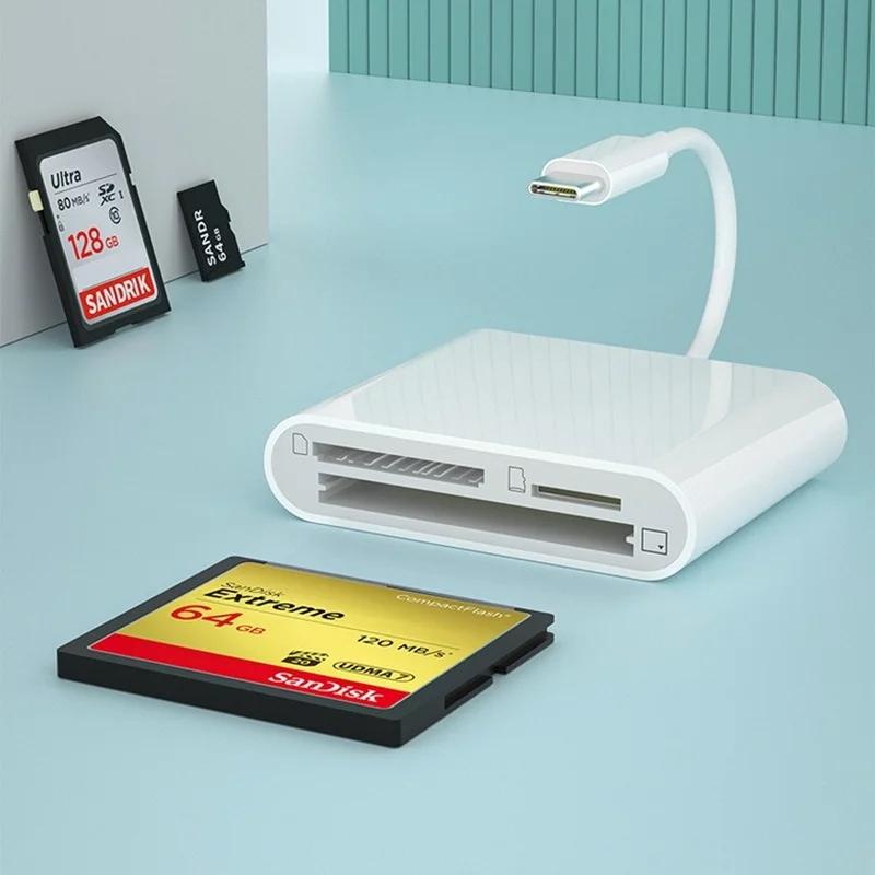 3-in-1 Micro SD TF CF Memory Card Reader for IPhone IPad Lightning Card Reader Adapter Trail Digital Camera Viewer Game Machine
3-in-1 Micro SD TF CF Memory Card Reader for IPhone IPad Lightning Card Reader Adapter Trail Digital Camera Viewer Game Machine