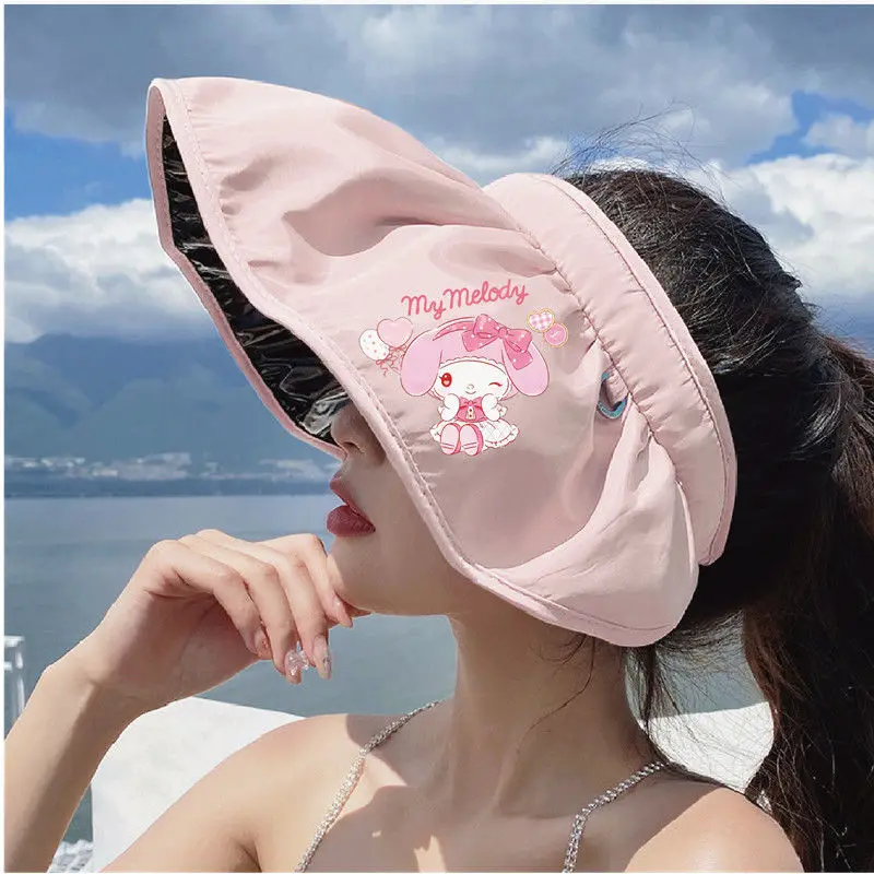 Cute Sanrio Seven Color Gradient Shell Cap Cinnamoroll Accessories Kawaii Anime Sun Uv Protection Black Rubber Toy for Girl Gift
Cute Sanrio Seven Color Gradient Shell Cap Cinnamoroll Accessories Kawaii Anime Sun Uv Protection Black Rubber Toy for Girl Gift