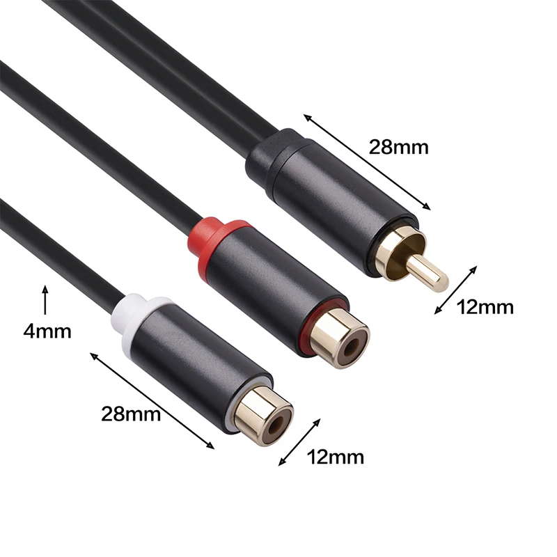 Корпус из алюминиевого сплава с экранированным штекером RCA и двойным гнездовым аудиоадаптером RCA
Корпус из алюминиевого сплава с экранированным штекером RCA и двойным гнездовым аудиоадаптером RCA