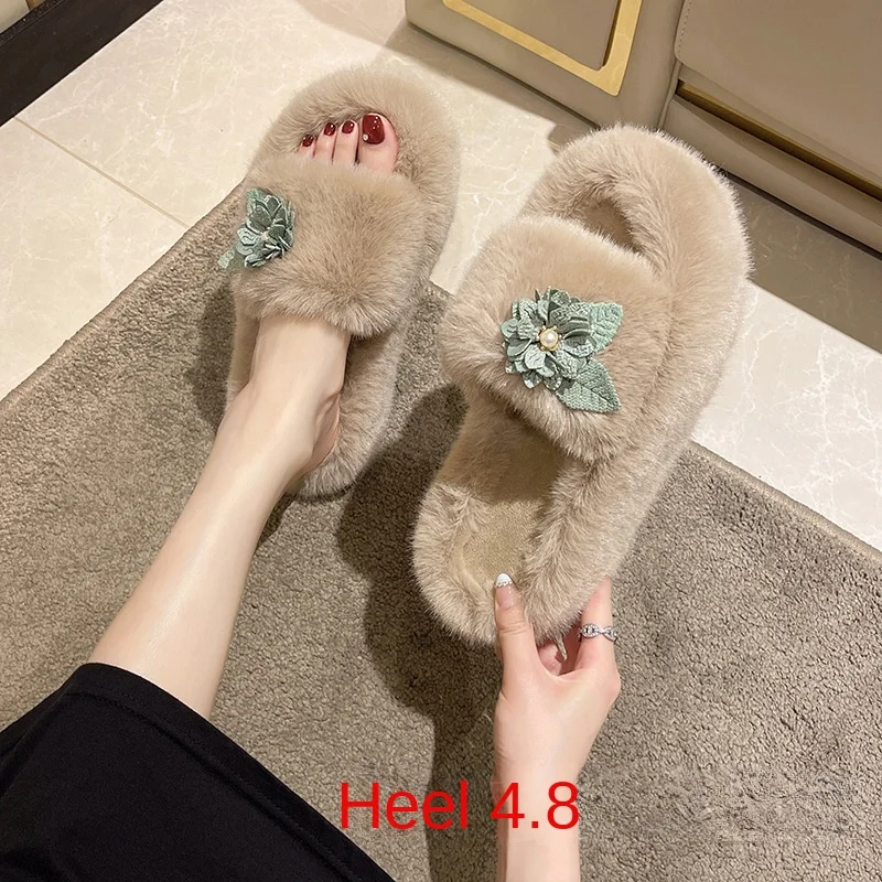 Women's Winter Thick Bottom Slippers 2022 New Fashion Cartoon Flat Bottom Plush Slippers Solid Color Embroidery Design Luxury
Women's Winter Thick Bottom Slippers 2022 New Fashion Cartoon Flat Bottom Plush Slippers Solid Color Embroidery Design Luxury