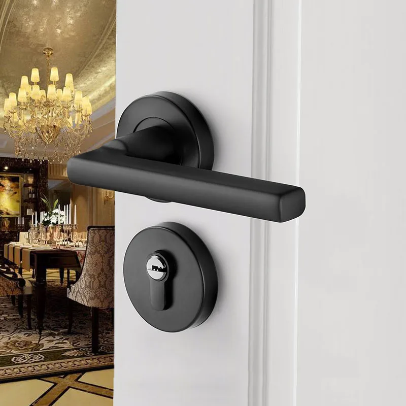 Stainless Steel Door Lock Wooden Door Split Handle Locks Bedroom Lockset Toilet Locksets for Black or Brushed Steel Option
Stainless Steel Door Lock Wooden Door Split Handle Locks Bedroom Lockset Toilet Locksets for Black or Brushed Steel Option