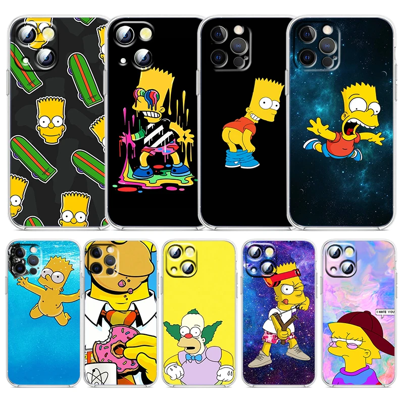 Boy Family The Simpsons Phone Case For Apple iPhone 14 13 12 Mini 11 XS Pro Max X XR SE 2020 8 7 Plus Transparent Cover
Boy Family The Simpsons Phone Case For Apple iPhone 14 13 12 Mini 11 XS Pro Max X XR SE 2020 8 7 Plus Transparent Cover