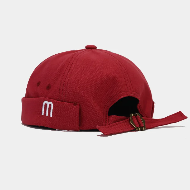 Four Seasons Cotton M Letter Embroidery Docker Cap Brimless Hat Beanie Landlord Sailor Cap Men and Women 107
Four Seasons Cotton M Letter Embroidery Docker Cap Brimless Hat Beanie Landlord Sailor Cap Men and Women 107