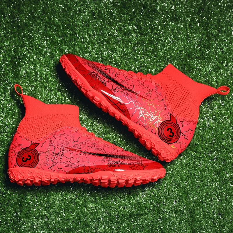 Quality Football Boot Wholesale Soccer Cleats Shoes C.Ronaldo Futebol Chuteira Campo TF/FG Football Sneaker Futsal Training Shoe
Quality Football Boot Wholesale Soccer Cleats Shoes C.Ronaldo Futebol Chuteira Campo TF/FG Football Sneaker Futsal Training Shoe