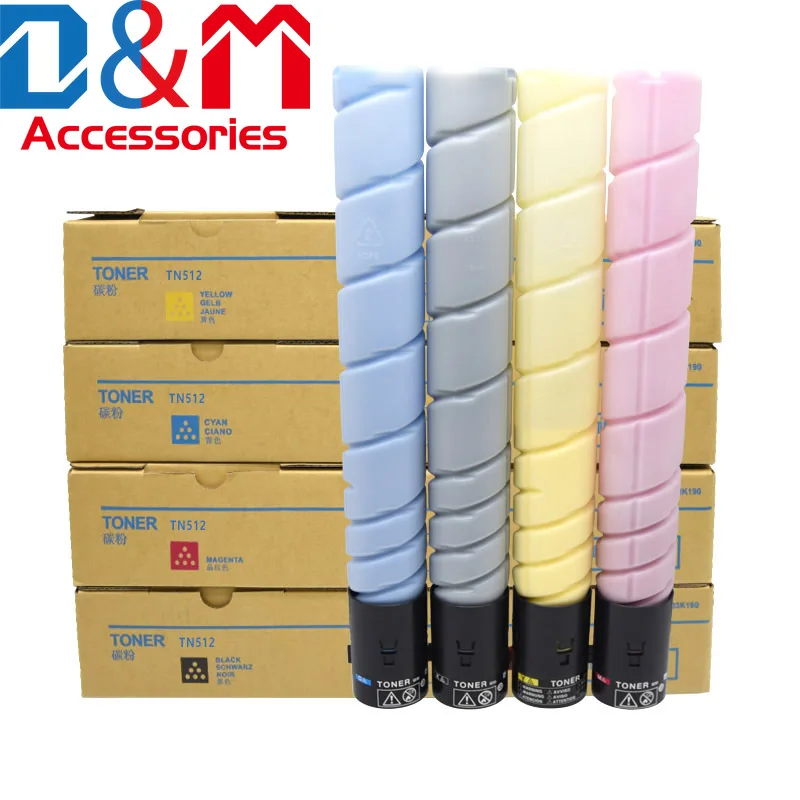Картридж с тонером TN512 для Konica minolta bizhub C554 C554e C454 C454e K 450G YMC 400G, 1 шт.
Картридж с тонером TN512 для Konica minolta bizhub C554 C554e C454 C454e K 450G YMC 400G, 1 шт.