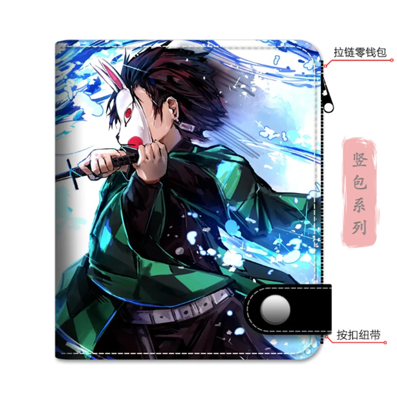 Anime Demon Slayer Kimetsu No Yaiba Tanjiro Kamado Nezuko Wallets Long PU Leather Wallet Anime Short Purse Cosplay Accessories
Anime Demon Slayer Kimetsu No Yaiba Tanjiro Kamado Nezuko Wallets Long PU Leather Wallet Anime Short Purse Cosplay Accessories