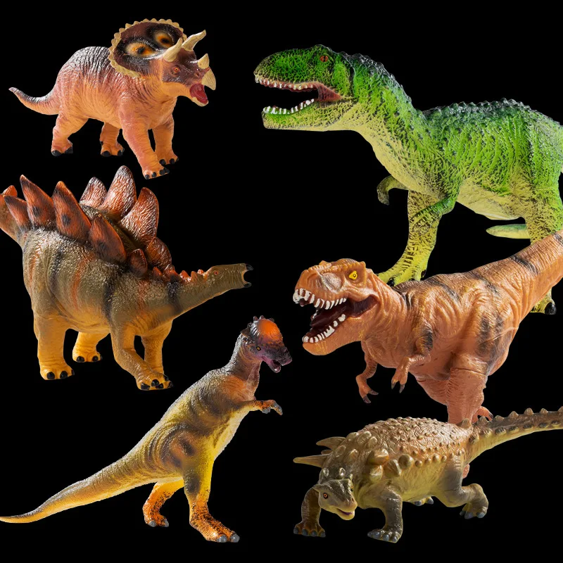 Medium Size Soft Simulation Jurassic Park Dinosaur World Model Toy Tyrannosaurus Triangle Velociraptor Dinosaur Model Toys
Medium Size Soft Simulation Jurassic Park Dinosaur World Model Toy Tyrannosaurus Triangle Velociraptor Dinosaur Model Toys