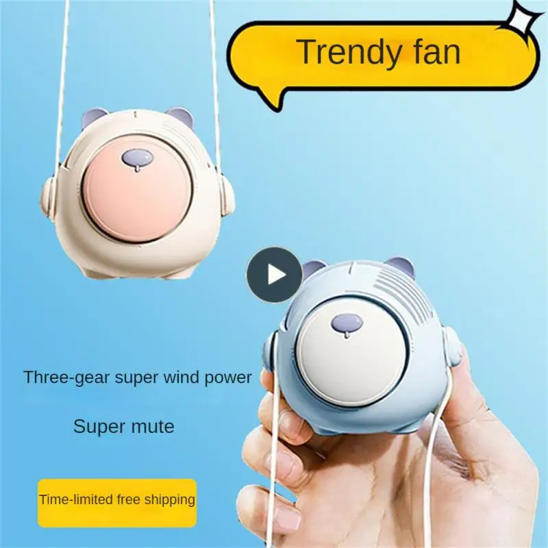 Small Fan Rechargeable Handheld Mini Neck Fans Hanging Neck Blaneless Fan Mini Sports Fan Summer Gifts Air Conditioning Cooler
Small Fan Rechargeable Handheld Mini Neck Fans Hanging Neck Blaneless Fan Mini Sports Fan Summer Gifts Air Conditioning Cooler