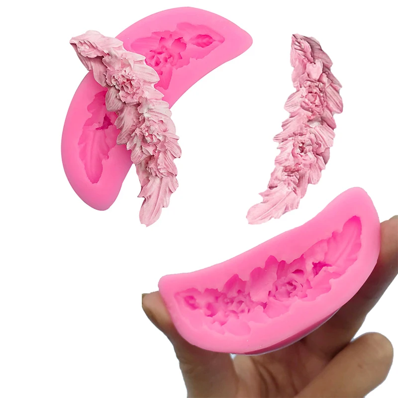 Rose Garland Flower Vine Silicone Border Mold Cake Fondant Gum Paste Mould For Wedding Party Cupcake Decorating Topper Kitchen
Rose Garland Flower Vine Silicone Border Mold Cake Fondant Gum Paste Mould For Wedding Party Cupcake Decorating Topper Kitchen
