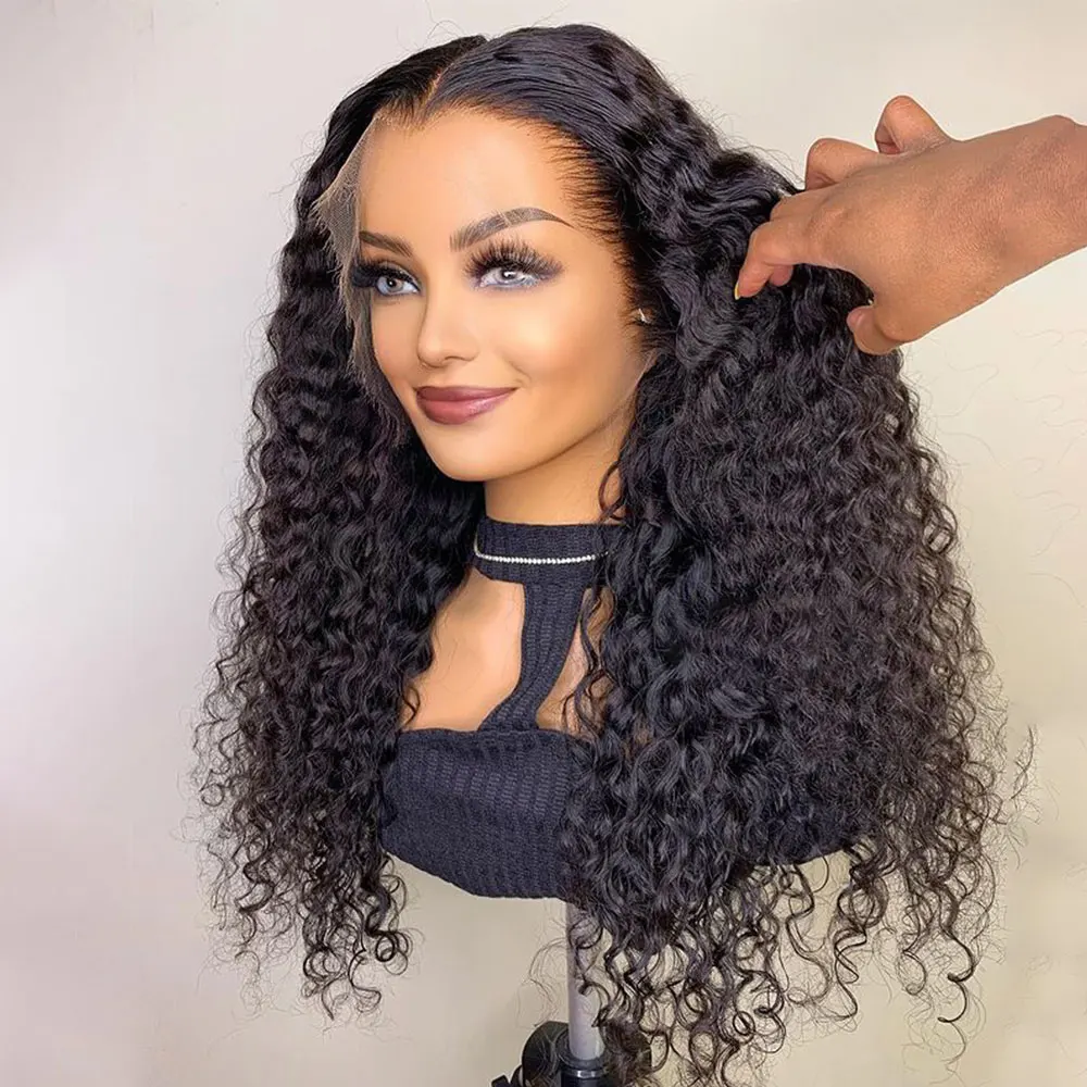 Long Curly Synthetic Lace Front Wig For Black Women BabyHair Deep Wave Glueless Heat Resistant Natural Hairline
Long Curly Synthetic Lace Front Wig For Black Women BabyHair Deep Wave Glueless Heat Resistant Natural Hairline
