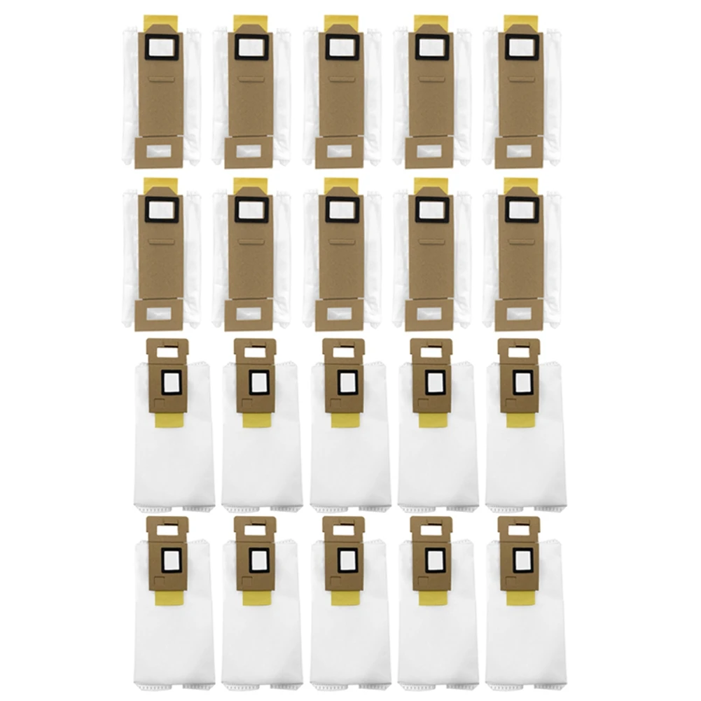 20Pcs for Xiaomi Roborock T7 T7S T7Plus T7Splus S7 Robot Vacuum Cleaner Dust Bag Replacement Accessories
20Pcs for Xiaomi Roborock T7 T7S T7Plus T7Splus S7 Robot Vacuum Cleaner Dust Bag Replacement Accessories