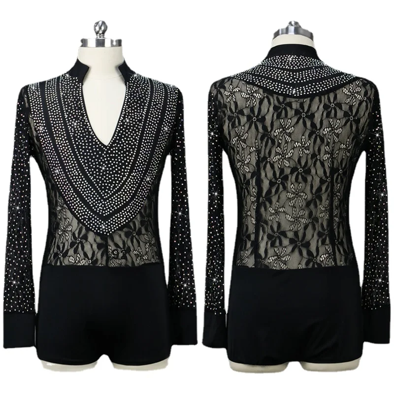 Custom Latin Dance Top Latin Dancing Shirts Adult Kids Competition Performance Wear Salsa Square Professional Practice Clothing
Custom Latin Dance Top Latin Dancing Shirts Adult Kids Competition Performance Wear Salsa Square Professional Practice Clothing
