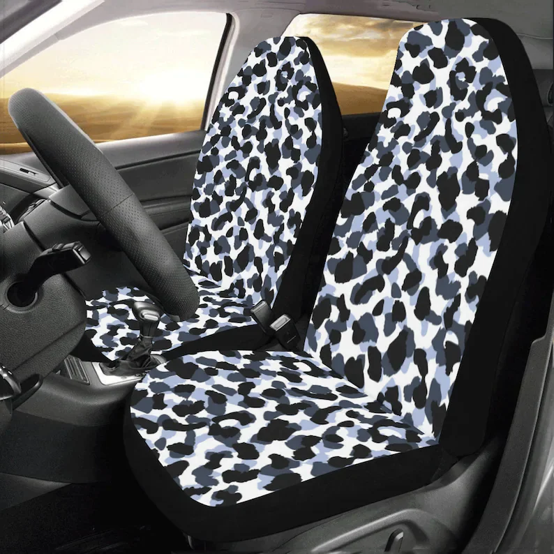 Leopard Car Seat Covers for Vehicle 2 pc, Animal Print Cheetah Pattern Front Seat Covers, Car SUV Gift Her Protector
Leopard Car Seat Covers for Vehicle 2 pc, Animal Print Cheetah Pattern Front Seat Covers, Car SUV Gift Her Protector