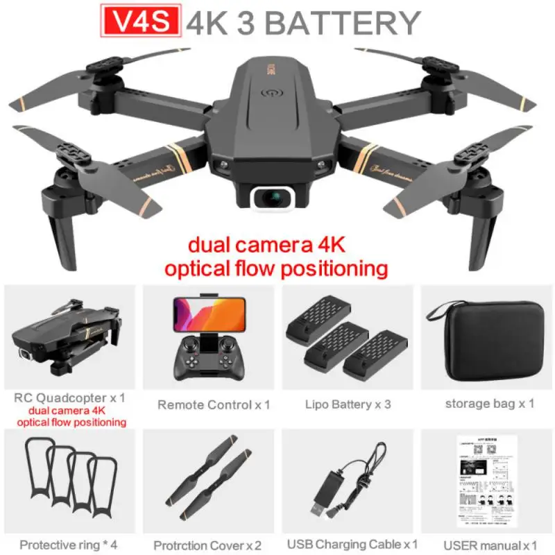 NEW Drone 4k Profession HD Wide Angle Camera 1080P WiFi Fpv Drone Dual Camera Height Keep Drones Camera Helicopter Toys
NEW Drone 4k Profession HD Wide Angle Camera 1080P WiFi Fpv Drone Dual Camera Height Keep Drones Camera Helicopter Toys