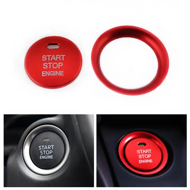 2pcs Inside + Outside Red Engine Stop Button Cover Ring Decoration For Mazda 3 Axela CX-3 CX-4 CX-5 Accessories
2pcs Inside + Outside Red Engine Stop Button Cover Ring Decoration For Mazda 3 Axela CX-3 CX-4 CX-5 Accessories