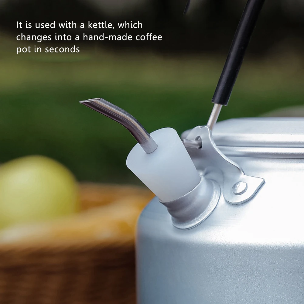 Outdoor Kettle Mouth Coffee Teapot Extension Tube Water Pipe Nozzle Backpacking Camping Cookware Picnic Equipment Tableware
Outdoor Kettle Mouth Coffee Teapot Extension Tube Water Pipe Nozzle Backpacking Camping Cookware Picnic Equipment Tableware
