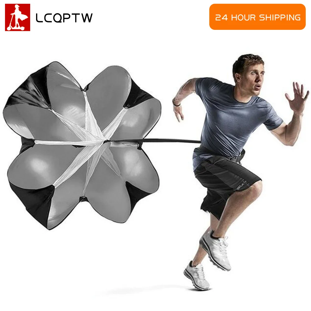 Resistance Adjustable 56" Speed Drills Training Resistance Parachute Umbrella Running Chute Soccer Football Training Power Tool
Resistance Adjustable 56" Speed Drills Training Resistance Parachute Umbrella Running Chute Soccer Football Training Power Tool