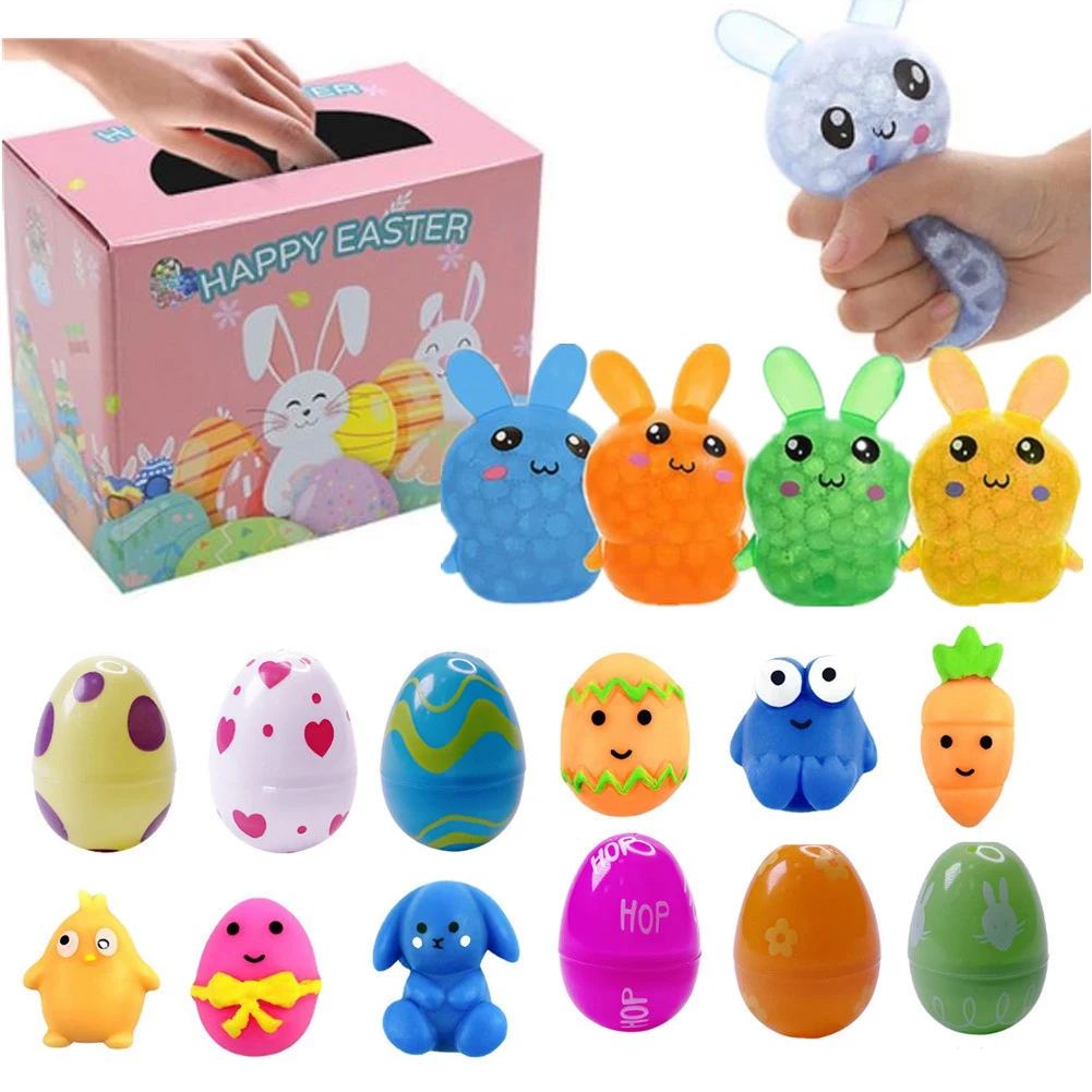 Easter Basket Stuffers Tricky Tyrannosaurus Durable Easter Eggs with Toys Inside for Kids for Party Favors Stress Relief Toys
Easter Basket Stuffers Tricky Tyrannosaurus Durable Easter Eggs with Toys Inside for Kids for Party Favors Stress Relief Toys