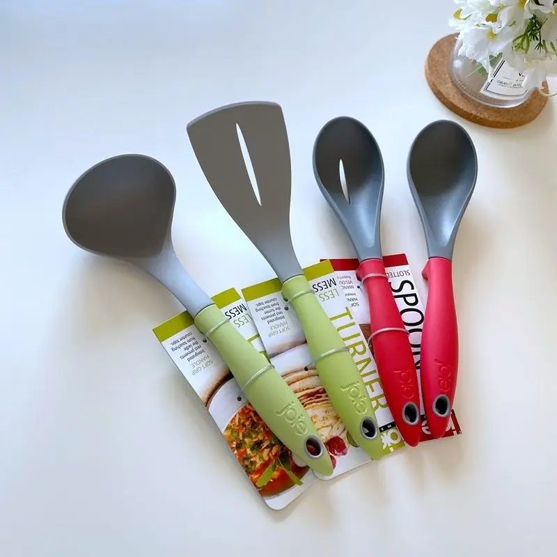 Joie Creative Food Grade Nylon Leaky Spoon High Temperature Resistant Large Soup Spoon Long Handle Non Stick Cooking Spatula
Joie Creative Food Grade Nylon Leaky Spoon High Temperature Resistant Large Soup Spoon Long Handle Non Stick Cooking Spatula