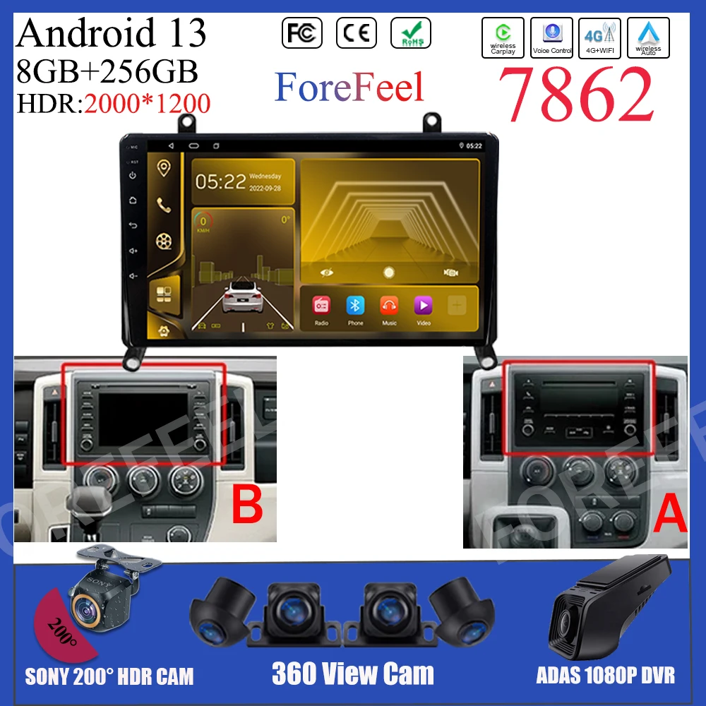 For Toyota Hiace H300 VI GranAce I 2019 - 2022 Screen Android Video Player Navigation GPS Bluetooth Stereo Head Unit Auto radio
For Toyota Hiace H300 VI GranAce I 2019 - 2022 Screen Android Video Player Navigation GPS Bluetooth Stereo Head Unit Auto radio