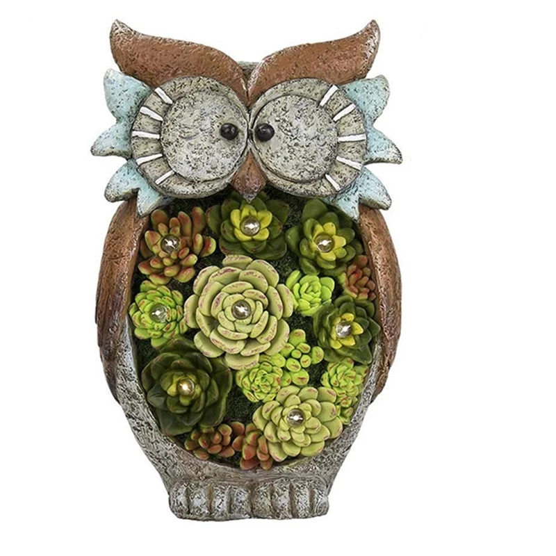 HOT Garden Statue Owl Statue-Resin Statue With Solar LED Light, Suitable For Garden Lawn Decoration
HOT Garden Statue Owl Statue-Resin Statue With Solar LED Light, Suitable For Garden Lawn Decoration