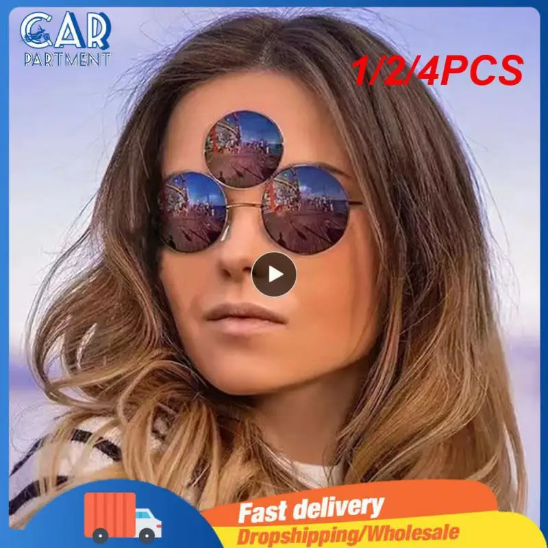 1/2/4PCS New 2022 Sunglasses Third Lenses 3 Eyes Round Metal Vintage Sun Glasses For Women Men Fashion Eyewear Shades UV400
1/2/4PCS New 2022 Sunglasses Third Lenses 3 Eyes Round Metal Vintage Sun Glasses For Women Men Fashion Eyewear Shades UV400