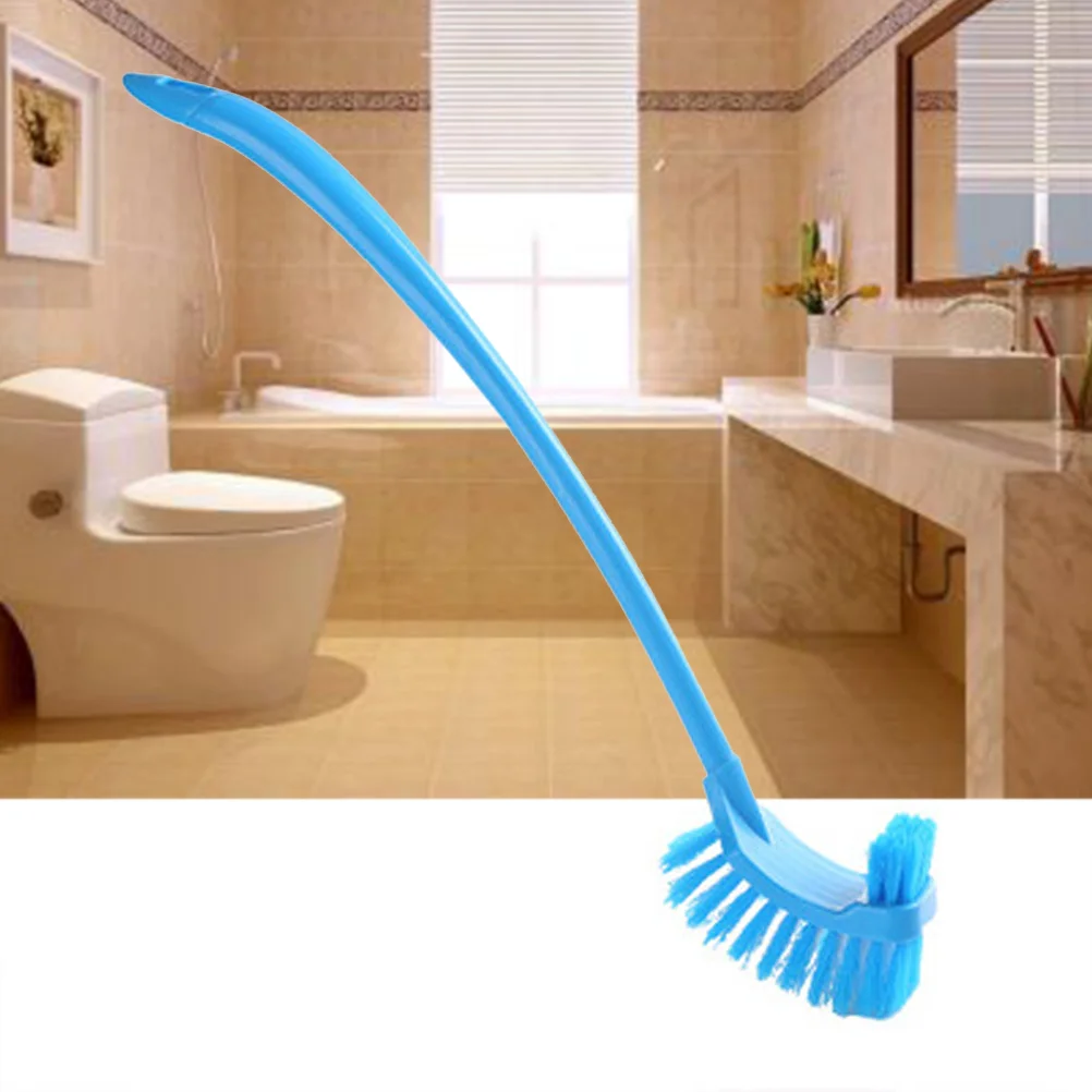 Toilet Brush Plastic Portable Long Handle Bathroom Toilet Bowl Scrub Double Sided Cleaning Brush (Blue)
Toilet Brush Plastic Portable Long Handle Bathroom Toilet Bowl Scrub Double Sided Cleaning Brush (Blue)