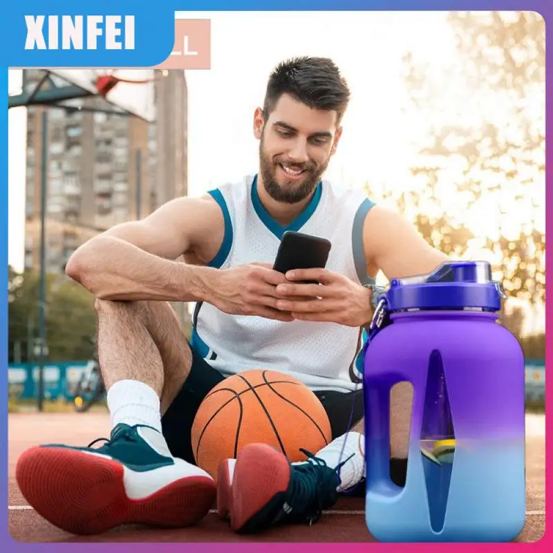 2.2L Plastic Large-capacity Water Bottle Sealed And Leak-proof One-key Open Lid With Scale Portable Outdoor Sports Water Cup
2.2L Plastic Large-capacity Water Bottle Sealed And Leak-proof One-key Open Lid With Scale Portable Outdoor Sports Water Cup