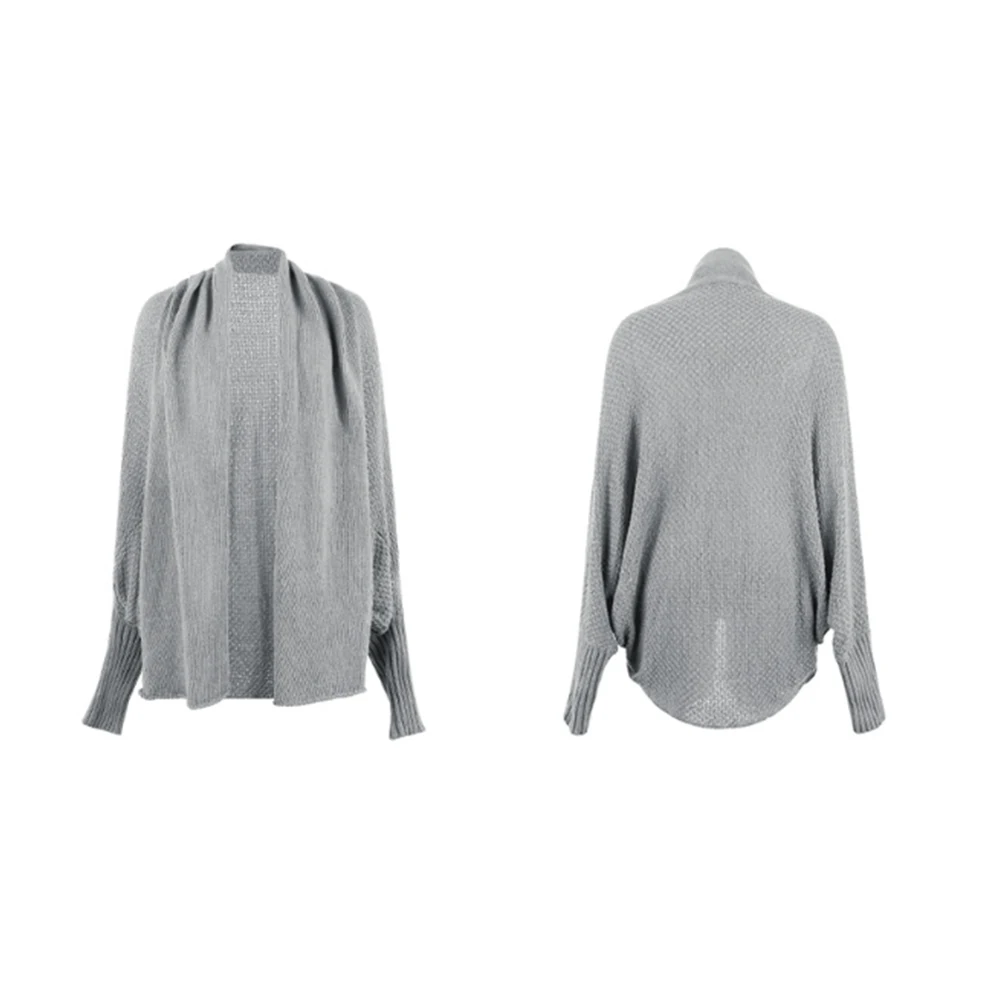 Comfortable Women Cardigan Coat Batwing Sleeve Chunky Jumper Elegant Temperament Knitted Ladies Sweater Oversized
Comfortable Women Cardigan Coat Batwing Sleeve Chunky Jumper Elegant Temperament Knitted Ladies Sweater Oversized