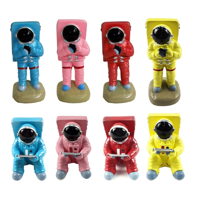 Creative Astronaut Cell Phone Stand Tablets Smartphone Spaceman Bracket Resin Phone Holder Desk Ornament Universal for iPhone
Creative Astronaut Cell Phone Stand Tablets Smartphone Spaceman Bracket Resin Phone Holder Desk Ornament Universal for iPhone