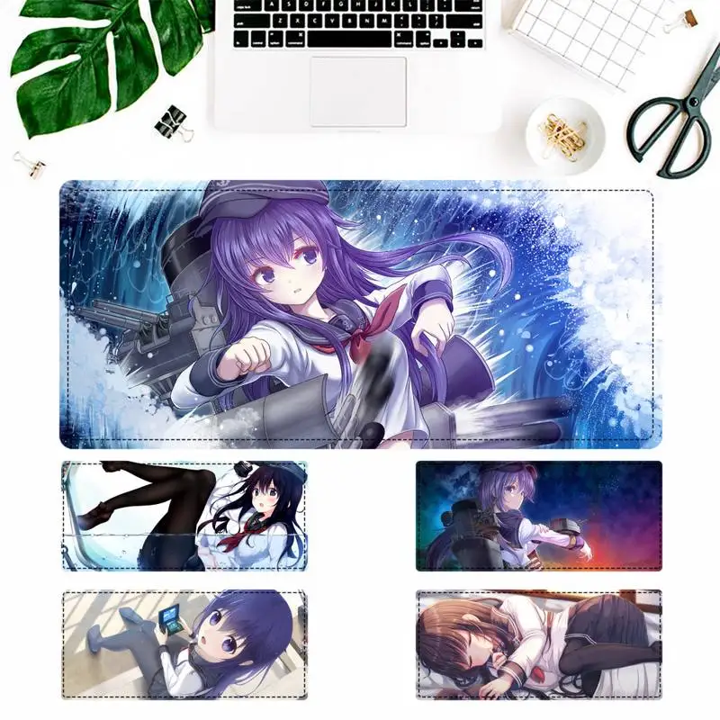 Gaming Mousepad XXL Laptop Large Mouse Pad Locking Edge Rubber Keyboards Washed Desk Mice Mat for KanColle Kantai Akatsuki Fans 
Gaming Mousepad XXL Laptop Large Mouse Pad Locking Edge Rubber Keyboards Washed Desk Mice Mat for KanColle Kantai Akatsuki Fans