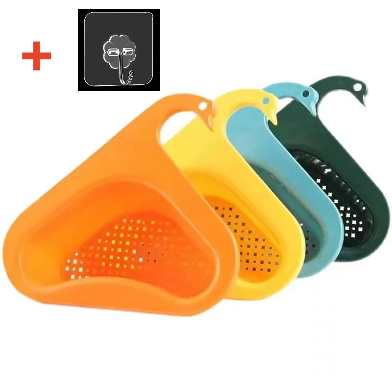 Sink Swan Drain Basket Household Punch-free Kitchen Vegetable Washing Multi-functional Pool Triangular Plastic Water Filter Rack
Sink Swan Drain Basket Household Punch-free Kitchen Vegetable Washing Multi-functional Pool Triangular Plastic Water Filter Rack