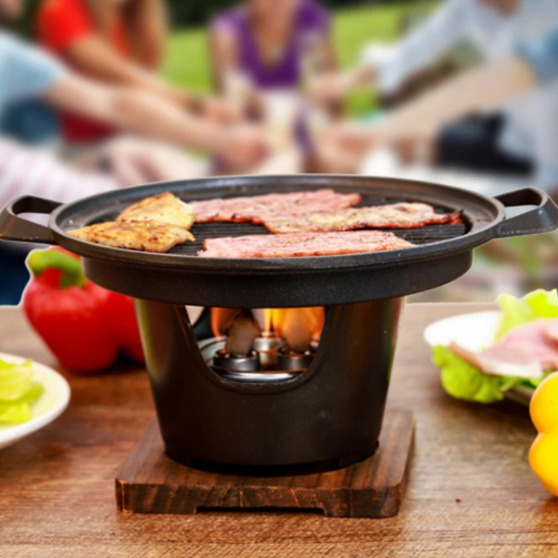 Small Barbecue Stove Korean-Style Household kitchen One-Person Outdoor BBQ Smoke-Free Japanese-Style Small Roasting Pot MeatTool
Small Barbecue Stove Korean-Style Household kitchen One-Person Outdoor BBQ Smoke-Free Japanese-Style Small Roasting Pot MeatTool