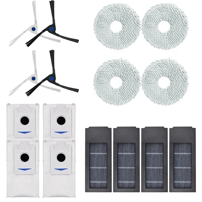 1Set 16PCS HEPA Filter Dust Bag Parts Accessories Fit For Ecovacs Deebot X2/ X2 Omni / X2pro / DEX86 Vacuum Cleaner Spare Parts
1Set 16PCS HEPA Filter Dust Bag Parts Accessories Fit For Ecovacs Deebot X2/ X2 Omni / X2pro / DEX86 Vacuum Cleaner Spare Parts