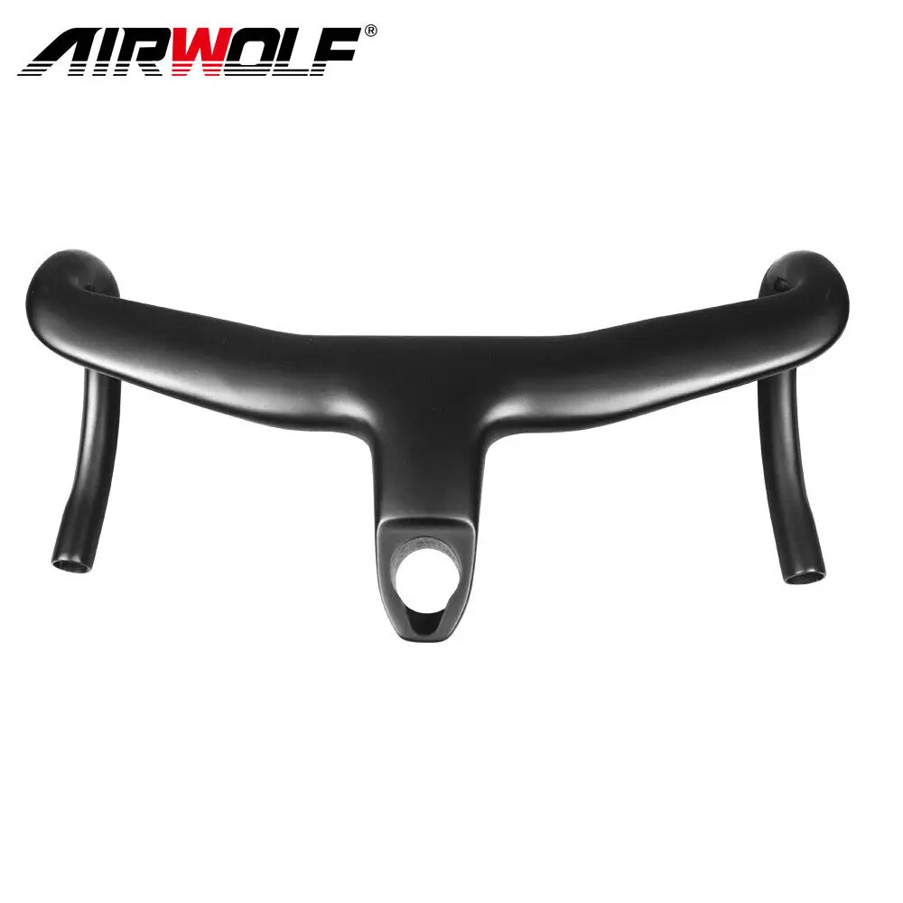 Airwolf T1100 Carbon Fiber Gravel Bike Drop Bar Cyclocross Bicycle Road Handlebar 28.6MM
Airwolf T1100 Carbon Fiber Gravel Bike Drop Bar Cyclocross Bicycle Road Handlebar 28.6MM